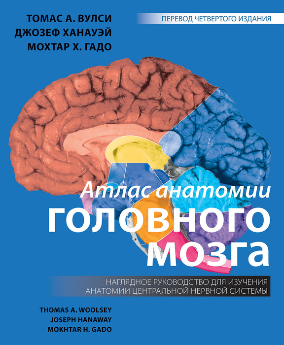 Атлас анатомии головного мозга. Вулси Т. А. , Ханауэй Дж., Гадо М. Х. 2020г.