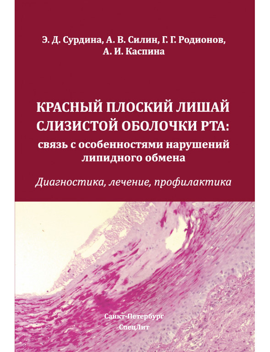 Красный плоский лишай слизистой оболочки рта. Сурдина. 2024 г.