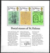 Postal stones of St. Helena. London 1980.