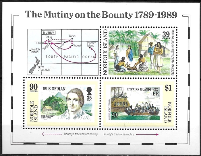 The Mutiny on the Bounty 1789-1989.