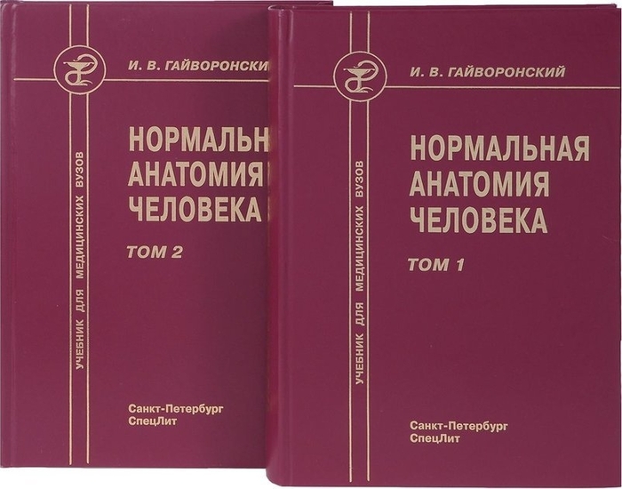Нормальная анатомия человека. Гайворонский И.В. 2 тома. 11-е изд., перераб. и дополненное. 2024г.