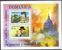 SIR WINSTON S. CHURCHILL. DOMINICA.
