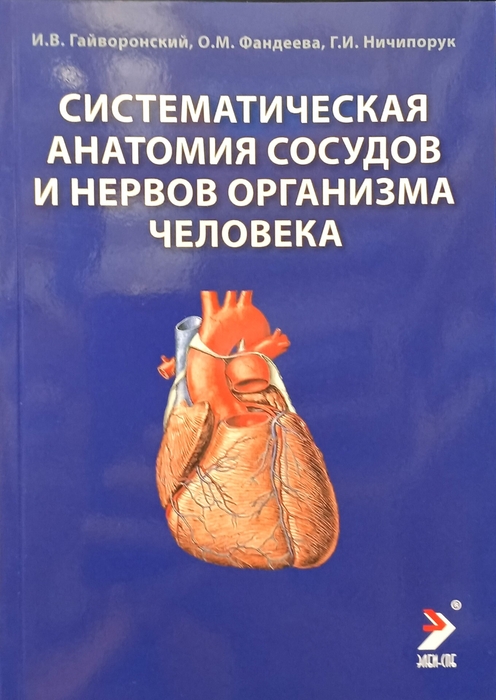 Систематическая анатомия сосудов и нервов организма человека. Гайворонский И.В., Фандеева О.М., Ничипорук Г.