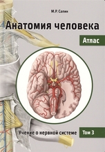 Анатомия человека. Атлас. В III томах. Том III. Учение о нервной системе. 2-е издание. Сапин М.Р. 2019 г.